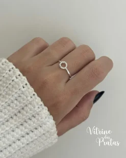 Anel Circulo Cravejado