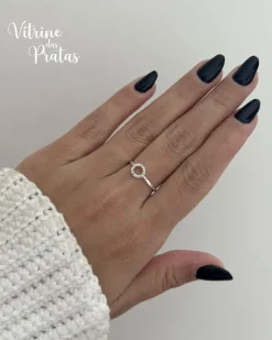 Anel Circulo Cravejado