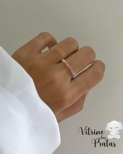 Anel Cravejado Color