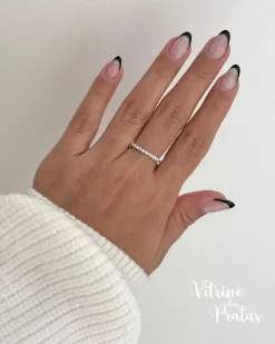 Anel Cravejado Delicado