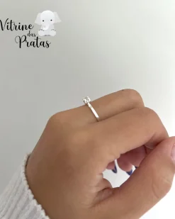 Anel Solitário Delicado