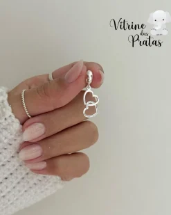 Berloque Dois Corações