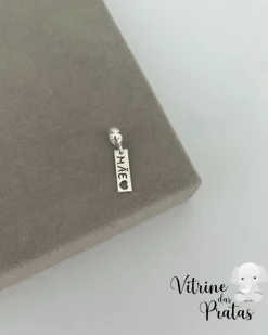 Berloque Plaquinha Mãe