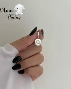 Berloque Plaquinha Tigre