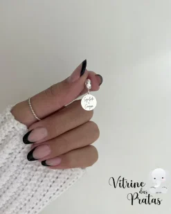 Berloque Seja Forte e Corajosa