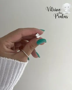 Berloque Separador Cifrão Dinheiro