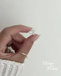 Berloque Separador Coração com Infinito Cravejado