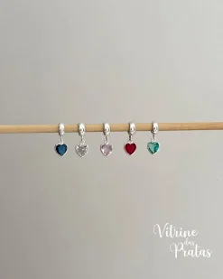 Berloque Zircônia de Coração