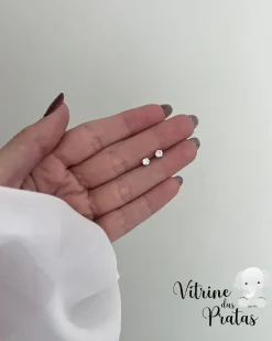 Brinco Baby Zircônia