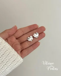 Brinco Coração Orgânico