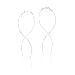 Brinco Corrente Ondulado