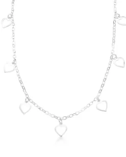 Choker Corações Pendurados