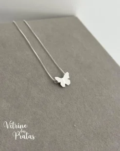 Colar Borboleta Origami