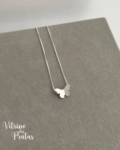 Colar Borboleta Origami
