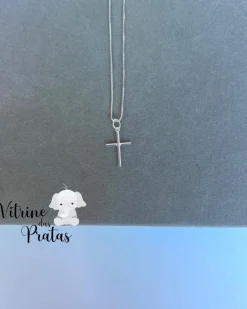 Colar Cruz Lisa