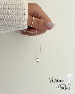 Colar Cubo Personalizado (LEIA A DESCRIÇÃO)