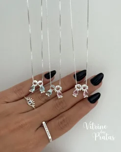 Colar Menina e Menino