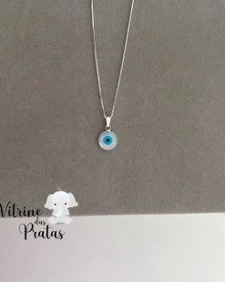 Colar Olho Grego 0,8cm
