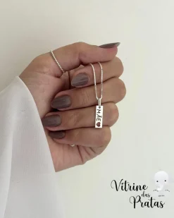 Colar Plaquinha Mãe