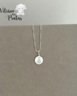Colar Plaquinha Nossa Senhora