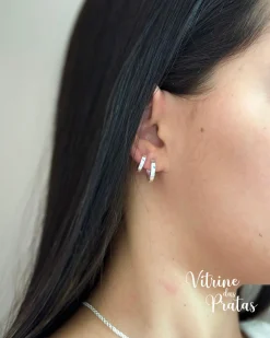 Dupla de Argolas Lisas de Click