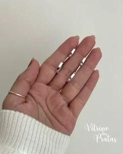 Dupla de Argolas Lisas de Click