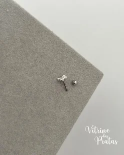 Piercing Pino Borboleta Cravejada