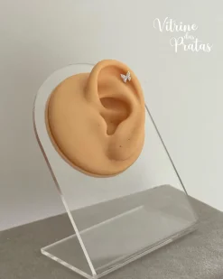 Piercing Pino Borboleta Cravejada