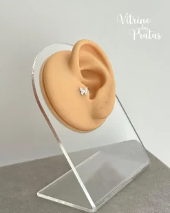 Piercing Pino Borboleta Cravejada