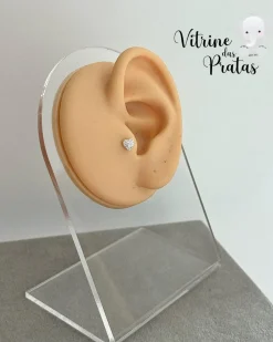 Piercing Pino Coração Cravejado