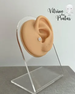 Piercing Pino Ponto de Luz Quadrado