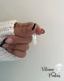 Pingente Plaquinha Mãe