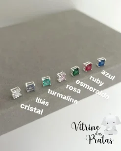 Pingente Ponto de Luz Quadrado