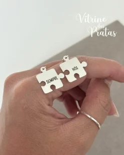 Pingente Quebra Cabeça Personalizado (LEIA A DESCRIÇÃO)