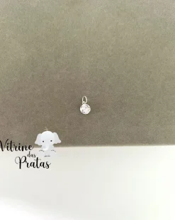 Pingente Zircônia Redonda