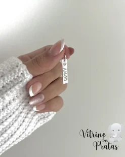 Pingente Plaquinha Amor