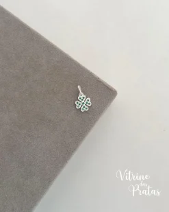 Pingente Trevo Cravejado