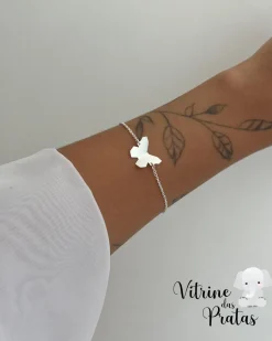 Pulseira Borboleta Origami