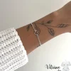Pulseira Coração Vazado Mini