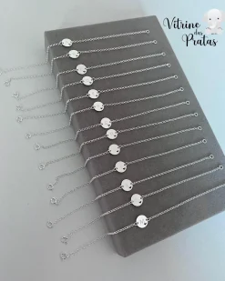 Pulseira Letra com Coração