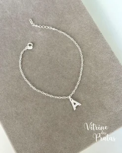 Pulseira Letra Cravejada